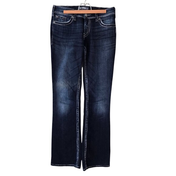 Silver Suki Dark Wash Denim W30 L34 - Picture 1 of 8